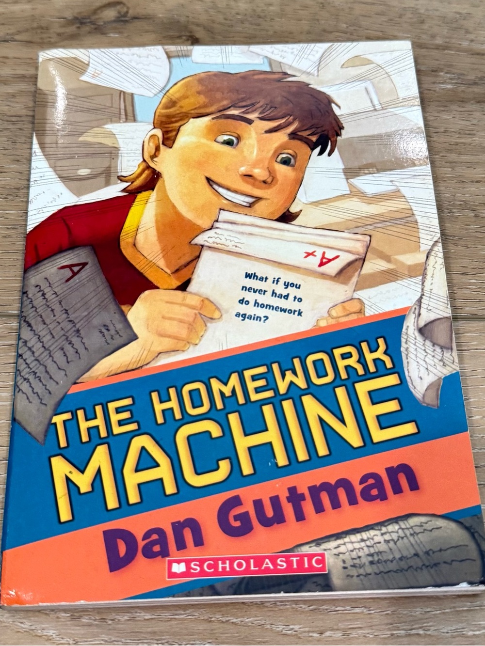 The Homework Machine by Dan Gutman - Paperback Children’s Book